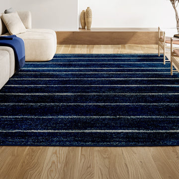 Williamsburg Minimalist Stripe Area Rug
